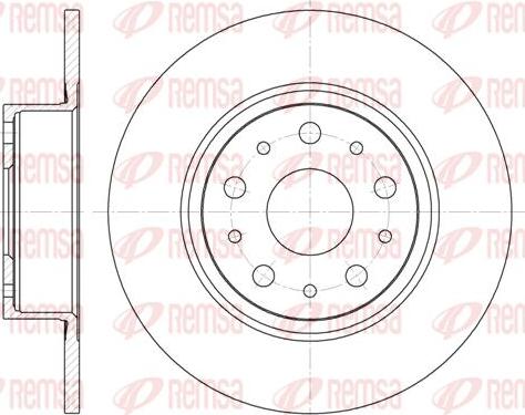 Kawe 6457 00 - Bremžu diski www.autospares.lv