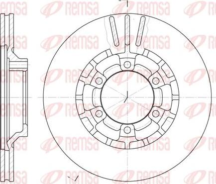 Kawe 6464 10 - Bremžu diski www.autospares.lv