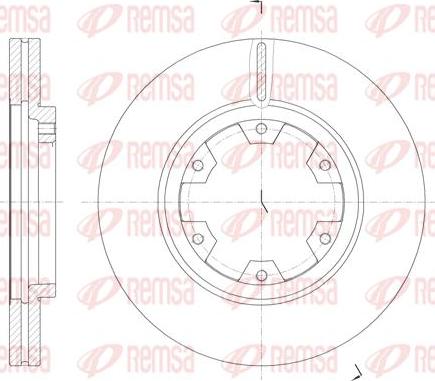 Kawe 6466 10 - Bremžu diski www.autospares.lv