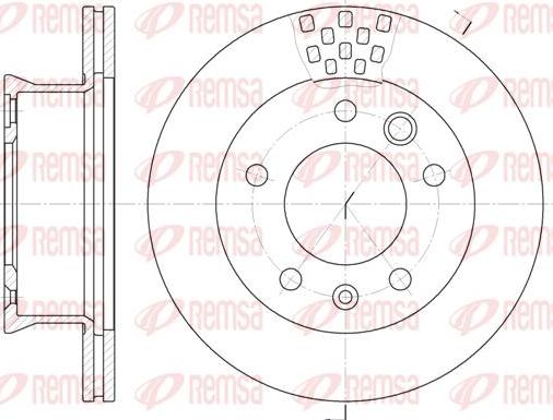 Kawe 6461 10 - Bremžu diski www.autospares.lv