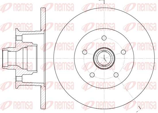 Kawe 6468 00 - Bremžu diski www.autospares.lv