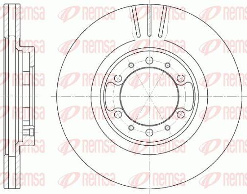 Kawe 6462 10 - Bremžu diski www.autospares.lv