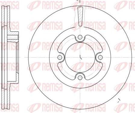 Kawe 6406 10 - Bremžu diski autospares.lv