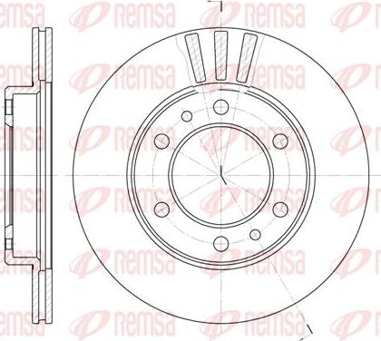 Kawe 6408 10 - Bremžu diski www.autospares.lv