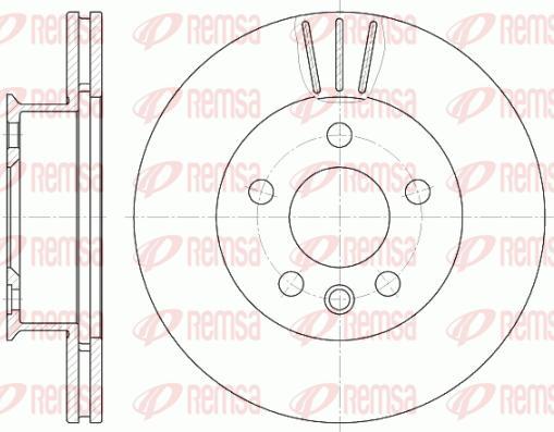 Kawe 6416 10 - Bremžu diski www.autospares.lv