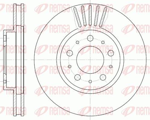 Kawe 64.1010 - Bremžu diski www.autospares.lv