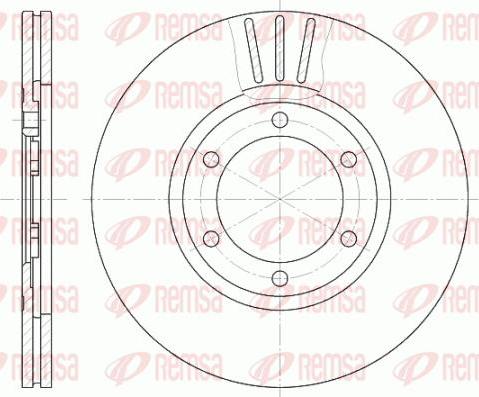 Kawe 6413 10 - Bremžu diski www.autospares.lv