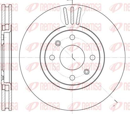 Kawe 6486 10 - Тормозной диск www.autospares.lv