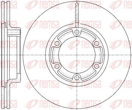 Kawe 6438 10 - Bremžu diski www.autospares.lv