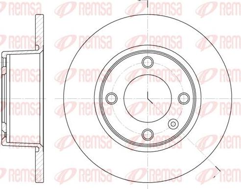 Kawe 6433 00 - Bremžu diski www.autospares.lv