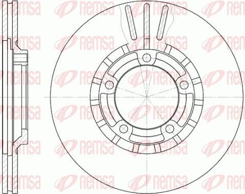 Kawe 6437 10 - Bremžu diski www.autospares.lv