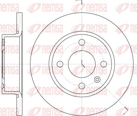 Kawe 6425 00 - Bremžu diski www.autospares.lv