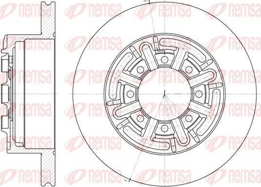 Kawe 6420 00 - Bremžu diski www.autospares.lv