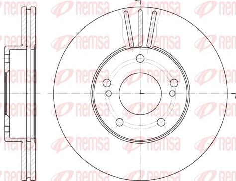 Kawe 6474 10 - Bremžu diski www.autospares.lv