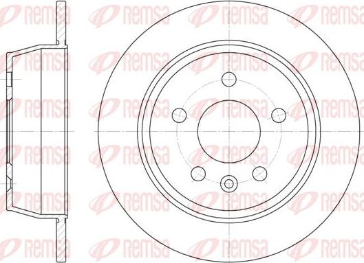 Kawe 6471 00 - Bremžu diski www.autospares.lv