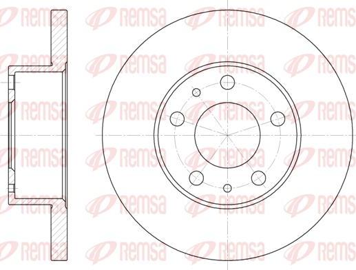 Kawe 6473 00 - Bremžu diski www.autospares.lv