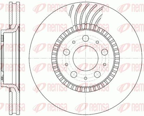 Kawe 6591 10 - Bremžu diski www.autospares.lv