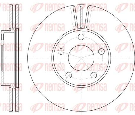 Kawe 6549 10 - Bremžu diski www.autospares.lv