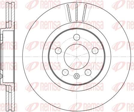 Kawe 6546 10 - Bremžu diski autospares.lv