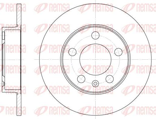 Kawe 6547 00 - Bremžu diski www.autospares.lv