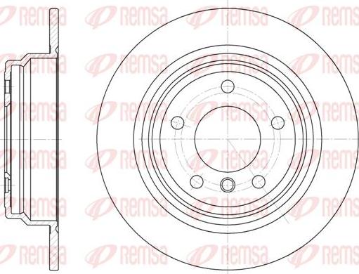 Kawe 6554 00 - Bremžu diski www.autospares.lv