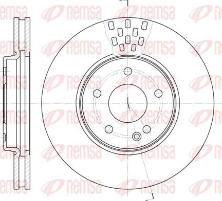 Kawe 6556 10 - Bremžu diski www.autospares.lv