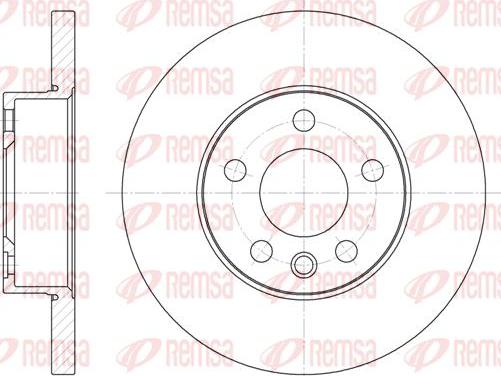 Kawe 6550 00 - Тормозной диск www.autospares.lv