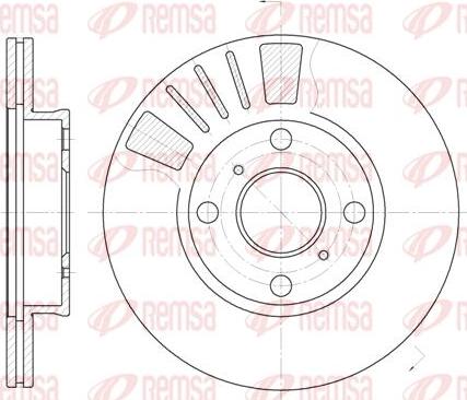 Kawe 6569 10 - Bremžu diski www.autospares.lv