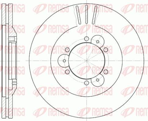 NK D203628 - Bremžu diski www.autospares.lv