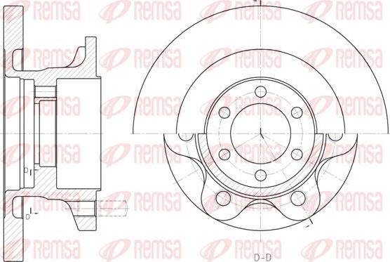 Kawe 6500 00 - Bremžu diski www.autospares.lv