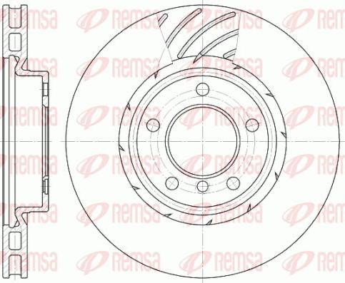 Remsa 6508.10 - Bremžu diski www.autospares.lv