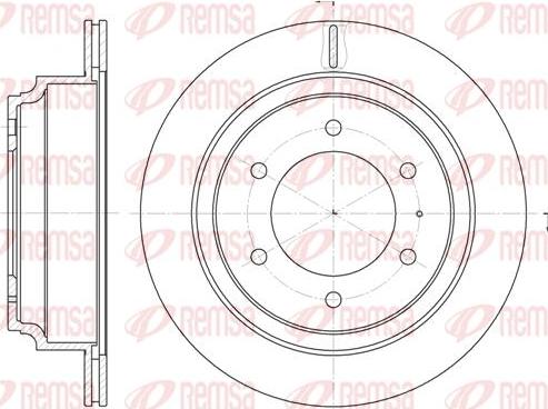 Kager 37-0328 - Bremžu diski www.autospares.lv