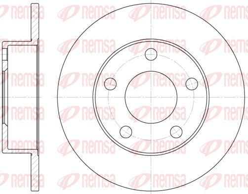 Kawe 6513 00 - Bremžu diski www.autospares.lv