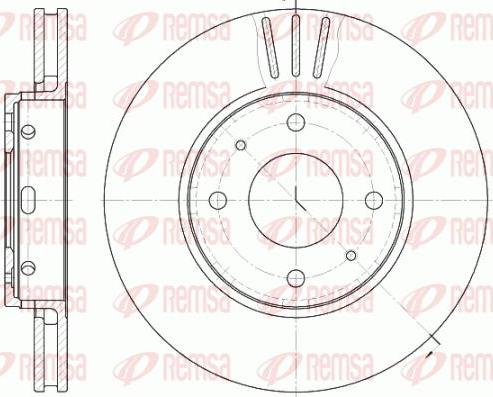 Kawe 6585 10 - Bremžu diski www.autospares.lv