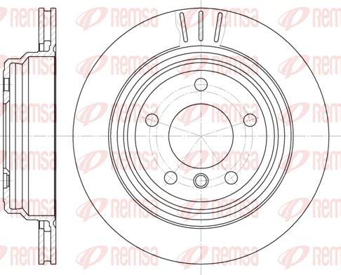 Kawe 6588 10 - Bremžu diski autospares.lv