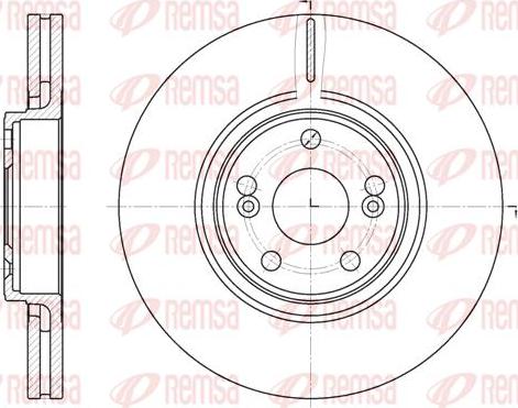 Kawe 6694 10 - Bremžu diski www.autospares.lv