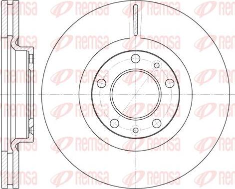 Kawe 6693 10 - Bremžu diski www.autospares.lv