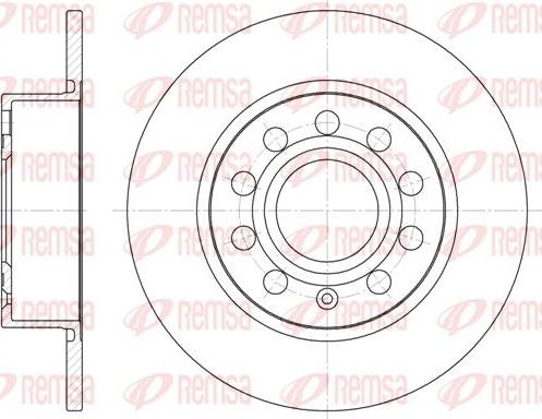 Kawe 6649 00 - Тормозной диск www.autospares.lv