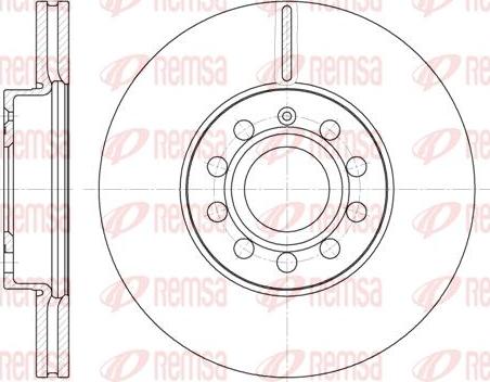 Kawe 6648 10 - Bremžu diski www.autospares.lv