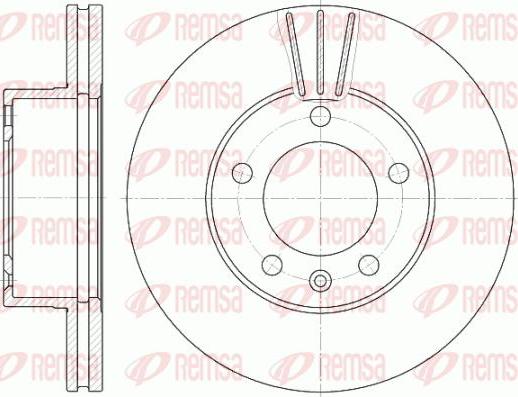 Kawe 6643 10 - Bremžu diski www.autospares.lv