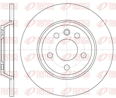 Kawe 6659 00 - Bremžu diski www.autospares.lv