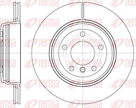 Kawe 6654 10 - Bremžu diski www.autospares.lv