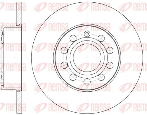 Kawe 6650 00 - Тормозной диск www.autospares.lv