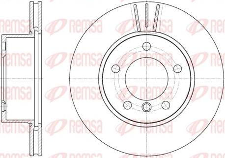 Kawe 6651 10 - Bremžu diski www.autospares.lv