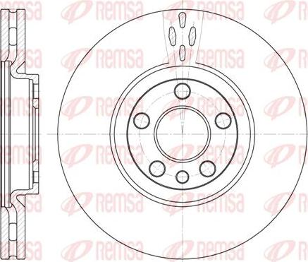 Kawe 6658 10 - Bremžu diski www.autospares.lv