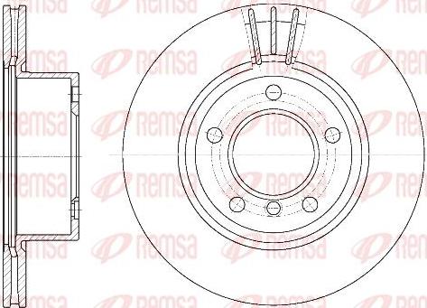 Kawe 6652 10 - Bremžu diski www.autospares.lv