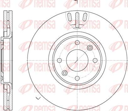 Kawe 6657 10 - Тормозной диск www.autospares.lv