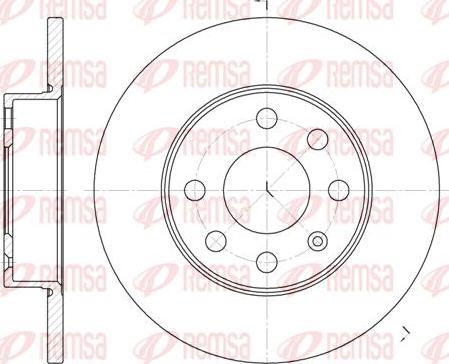 Kawe 6664 00 - Bremžu diski www.autospares.lv