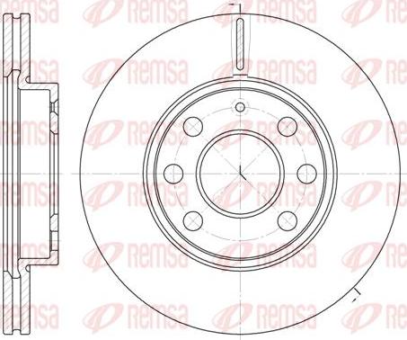 Kawe 6665 10 - Тормозной диск www.autospares.lv