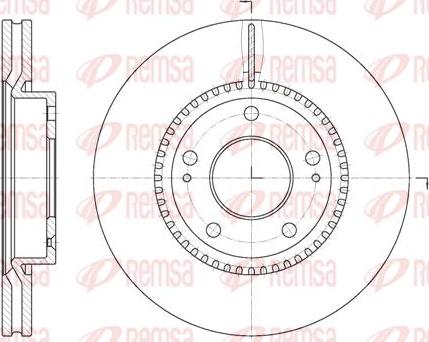 Kawe 6663 10 - Bremžu diski www.autospares.lv